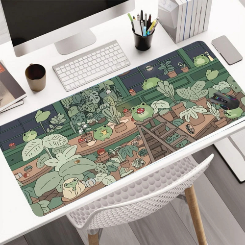 Cute Frog Desktop Pad