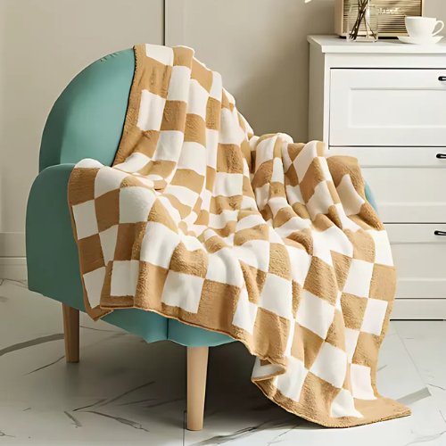 Checkerboard Plaid Blanket