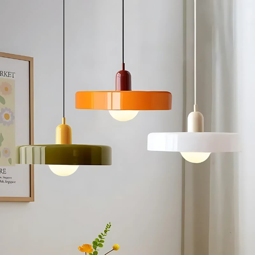Retro Glass Ceiling Lamp